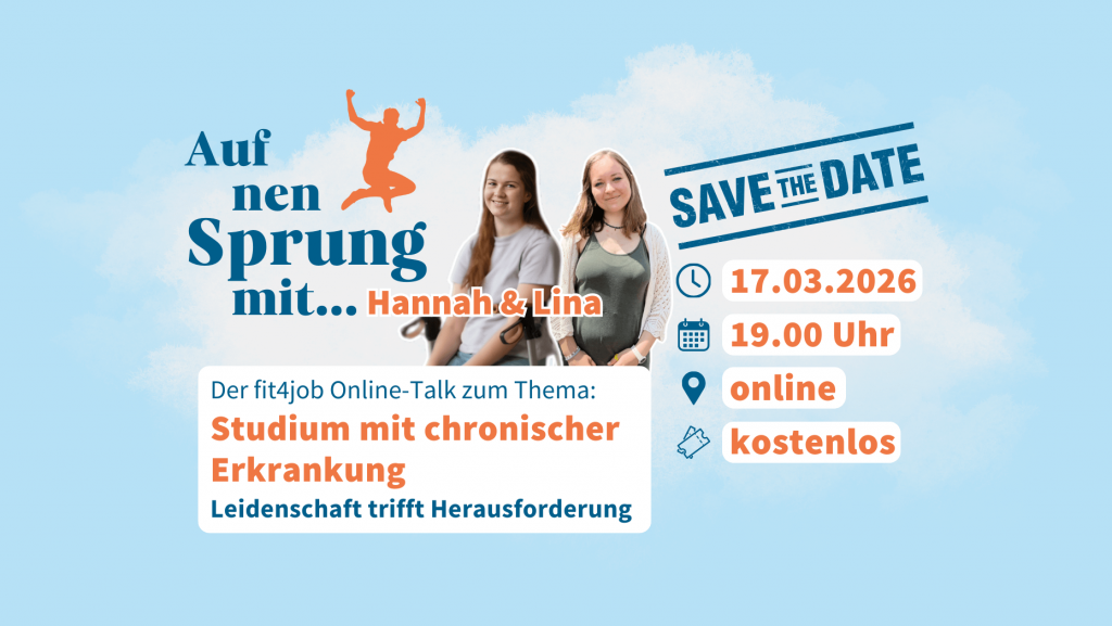 fit4job Live-Talk Auf nen Sprung mit...Hannah und Lina