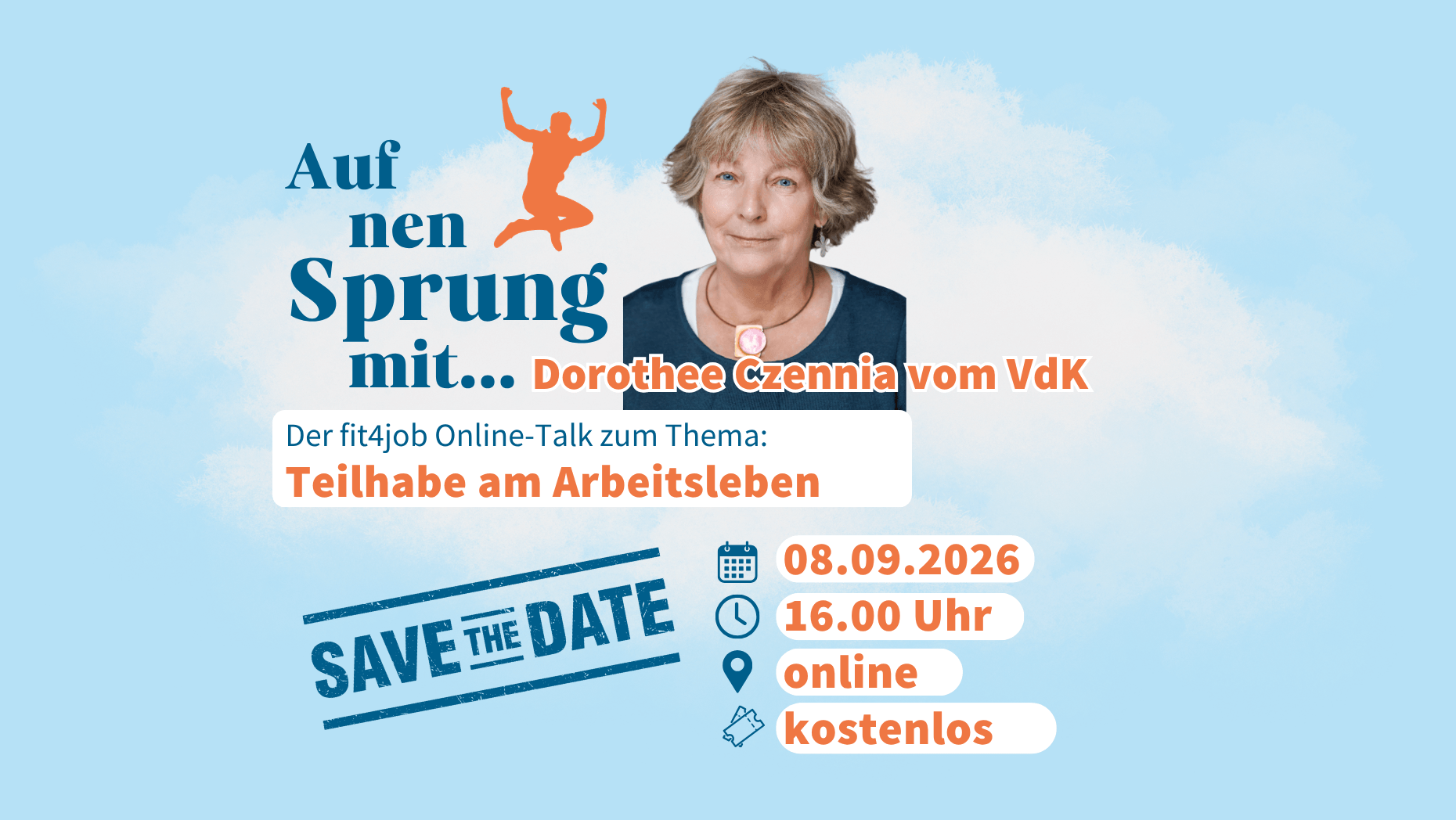 Auf nen Sprung mit...Dorothee Czennia vom VdK | Teilhabe am Arbeitsleben
